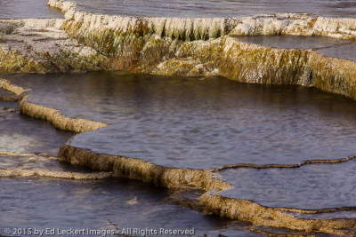 Travertine Cliffs, Yellowstone National Park, Wyoming