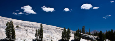 Clouds in a Row, Yosemite National Park, California