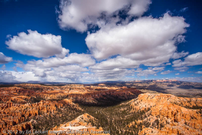 Clouds over Bryce Canyon, Bryce Canyon National Park, Utah