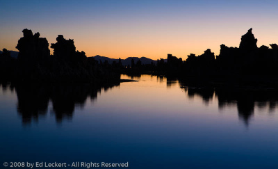 Dawn at South Tufa, Mono Lake Tufa State Reserve, California