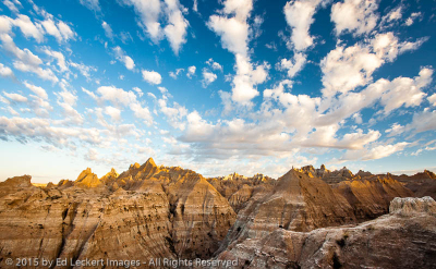 Good Day in the Badlands, Badlands National Park, South Dakota