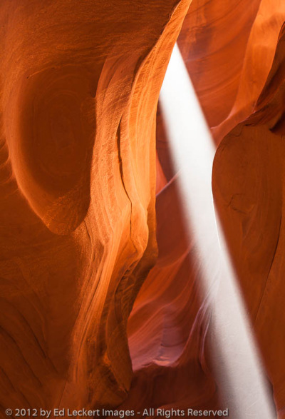 Light and Shape, Upper Antelope Canyon, Page, Arizona