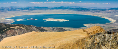 Mono Lake from Mount Dana Summit, Yosemite National Park, California