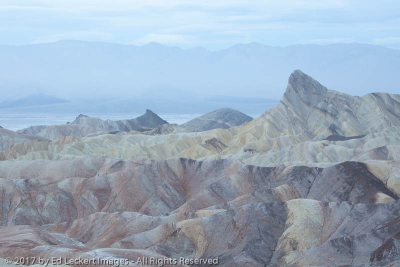 Pastel Morning at Zabriskie, Death Valley National Park, California