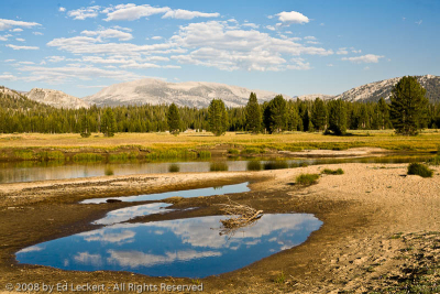 Reflected Clouds, Yosemite National Park, California