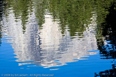 Reflection of Half Dome, Yosemite National Park, California
