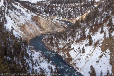 Steaming River, Yellowstone National Park, Wyoming