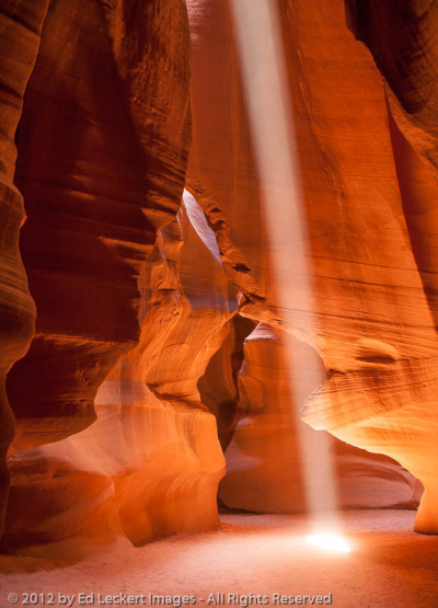 Sunbeam, Upper Antelope Canyon, Page, Arizona