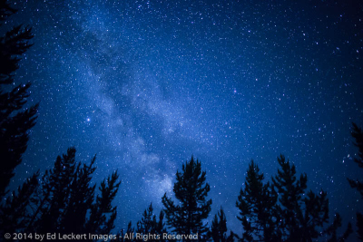 Milky Way over the Umatilla National Forest, Oregon