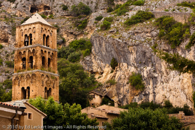 Notre-Dame Church and Bell Tower, Moustiers-Sainte-Marie, France