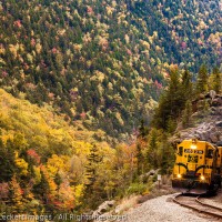Conway Scenic Railroad, Crawford Notch, New Hampshire