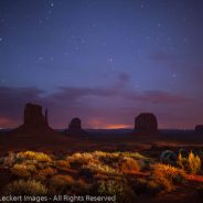 The Mittens from the Campground, Monument Valley, Arizona
