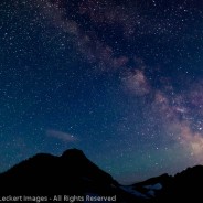 Milky Way From Hidden Lake Overlook, Glacier National Park, Montana